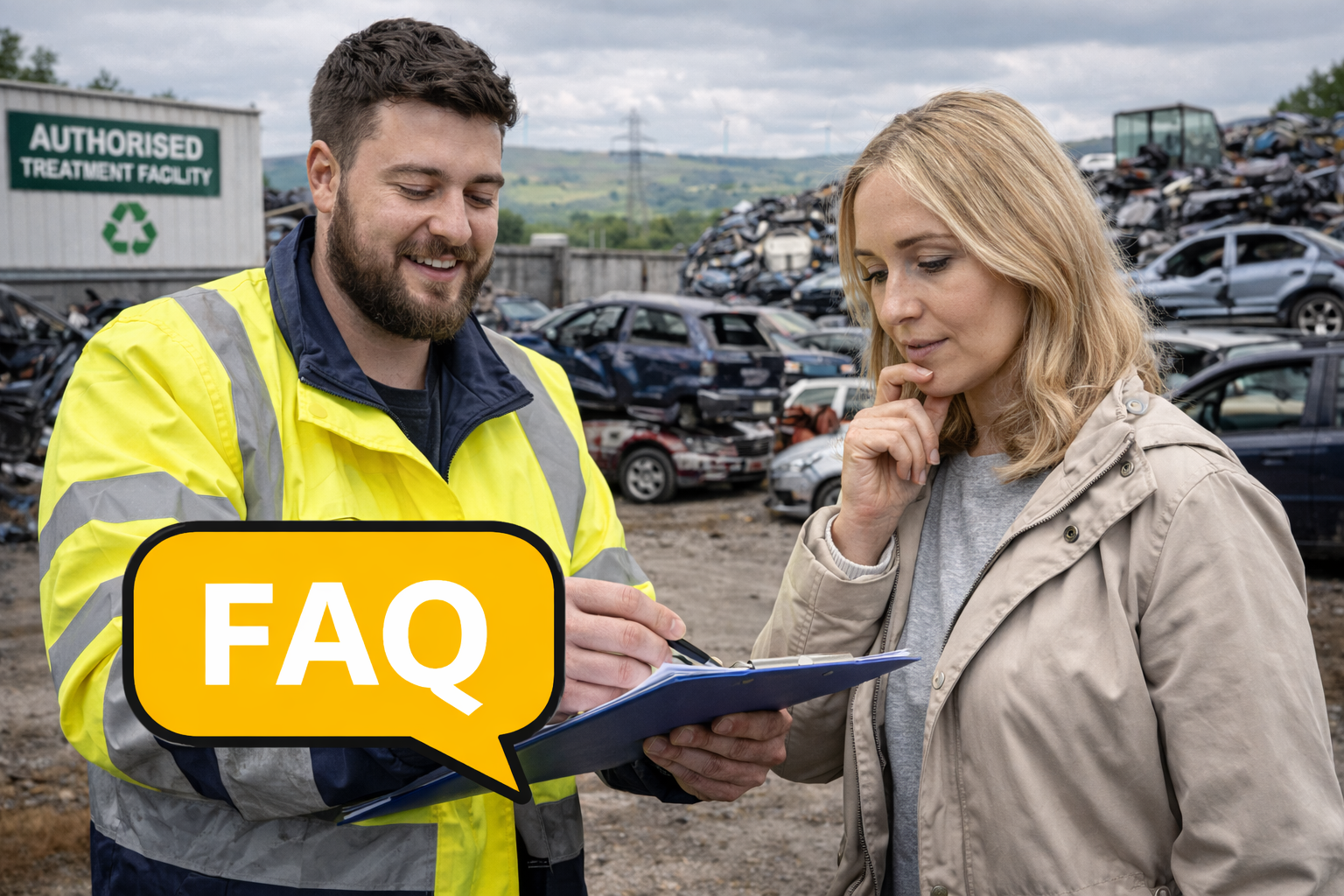 Scrap car FAQs and advice in Halifax